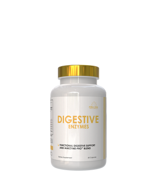 Pura Vida Digestive Enzymes – Advanced Enzyme & Probiotic Blend for Bloating, Gas, and Nutrient Absorption