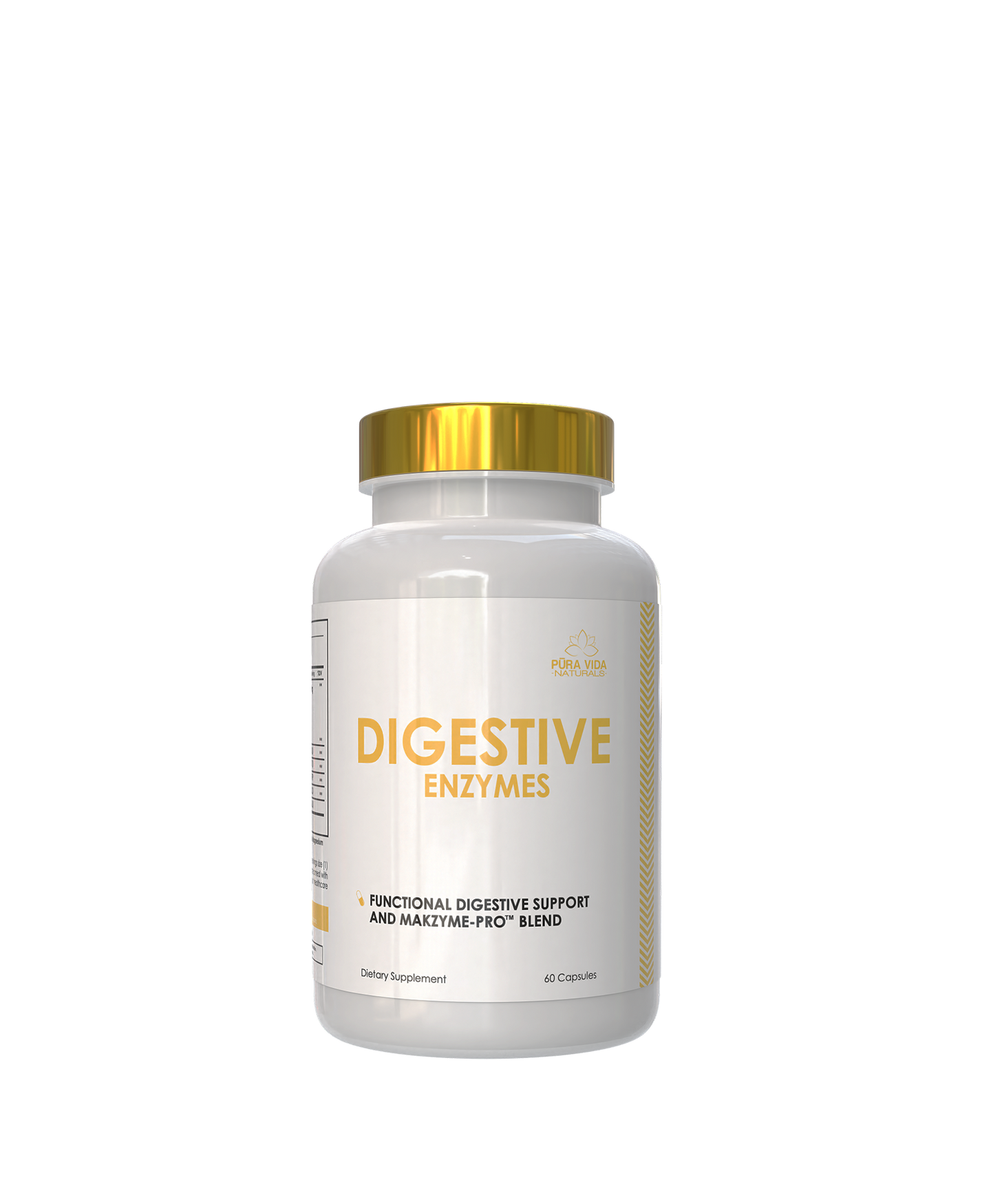 Pura Vida Digestive Enzymes – Advanced Enzyme & Probiotic Blend for Bloating, Gas, and Nutrient Absorption